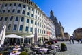 General view of the DresdenÃ¢â¬â¢s New Market Square